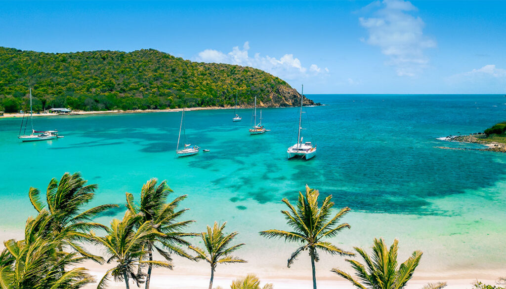 St Vincent beach