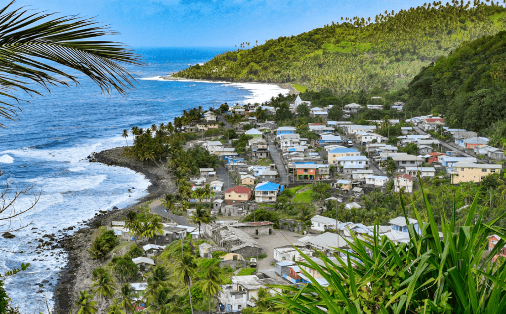 St Vincent and the Grenadines bay