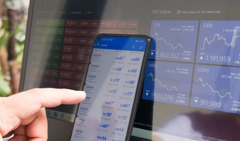 metatrader application on phone