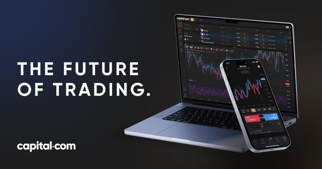 capital.com platform and branding