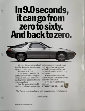 1986 porsche ad
