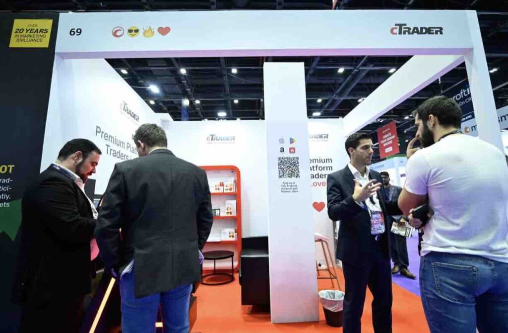 ctradre booth at iFX Expo Dubai in 2025