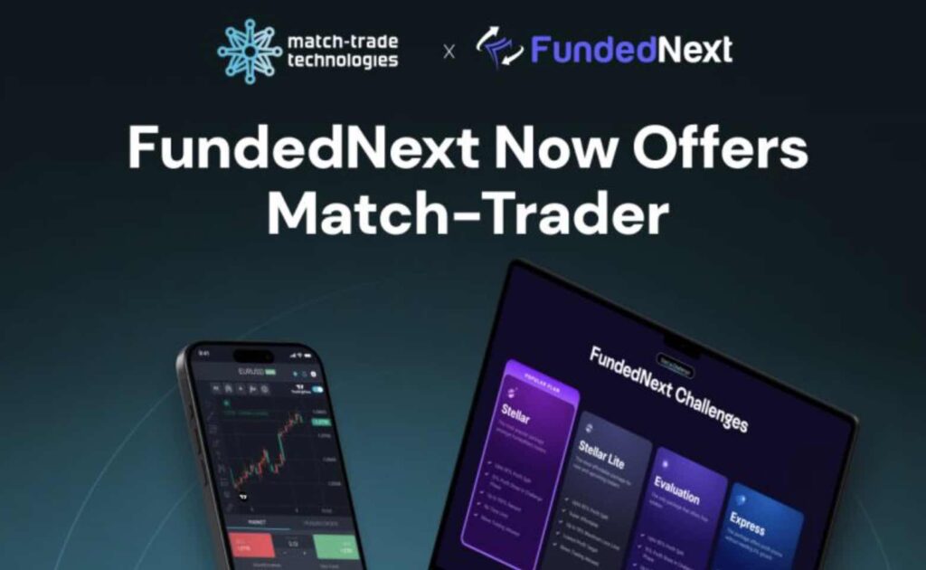 FundedNext and Match-Trader logos