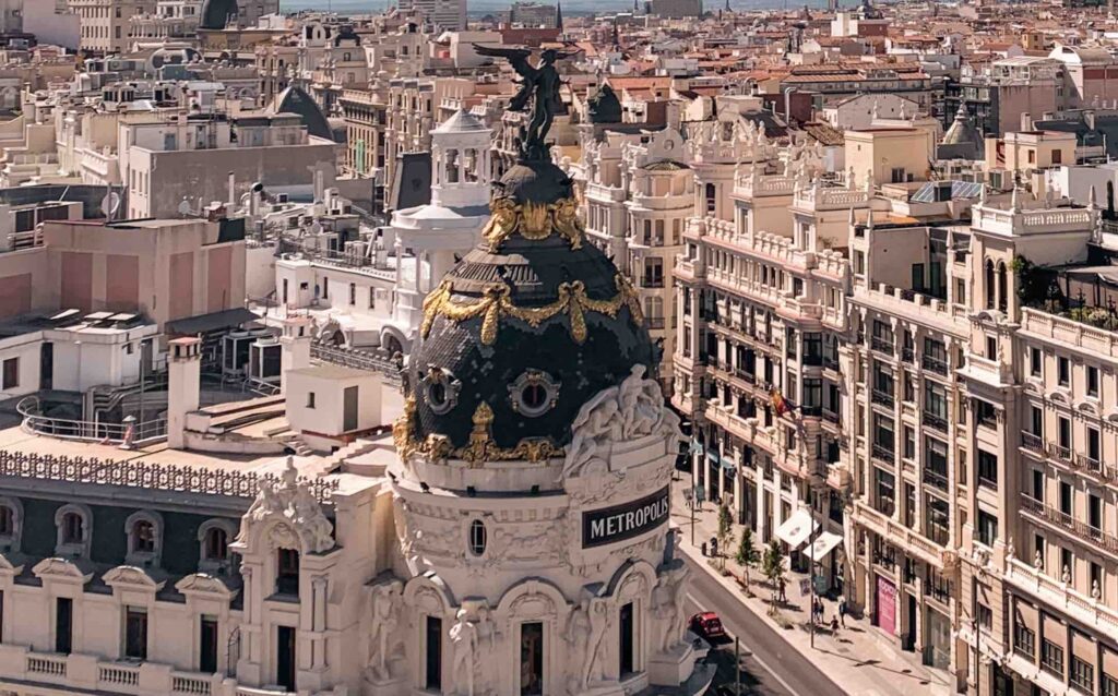 Madrid skyline