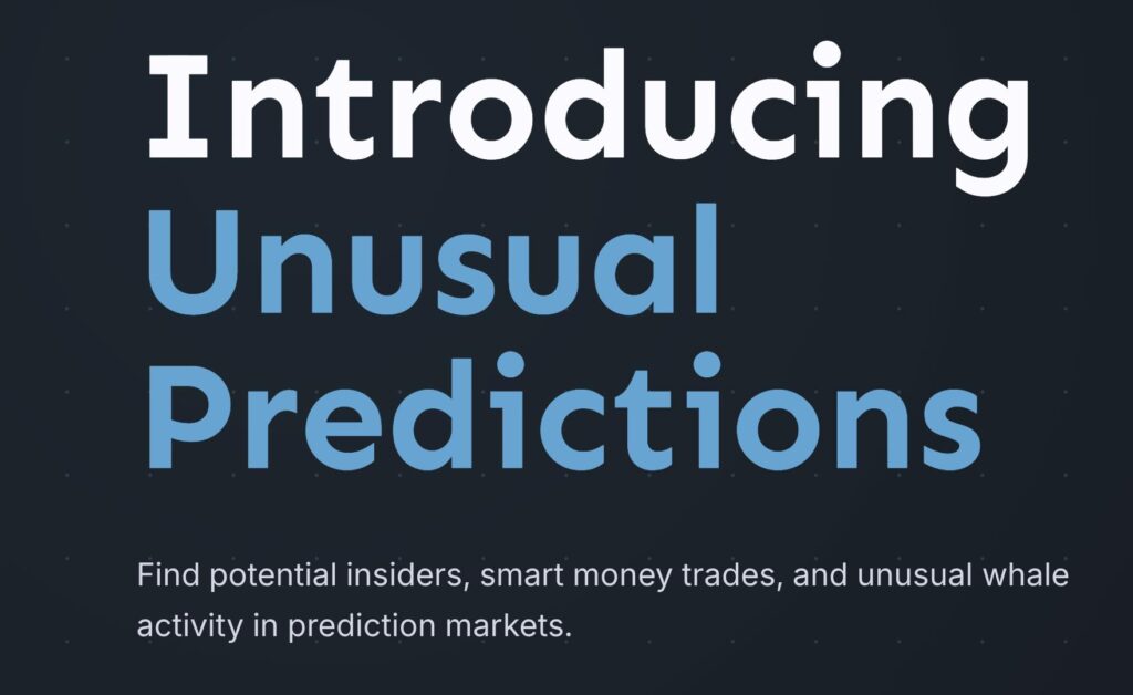 Unusual Predictions from Unusual Whales