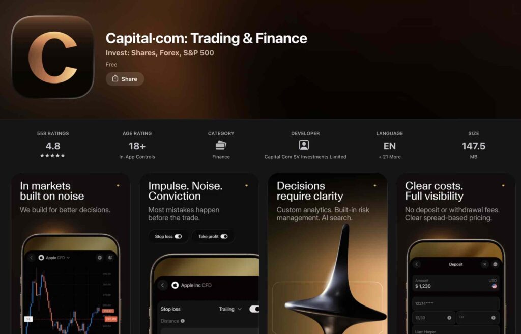 capital trading app